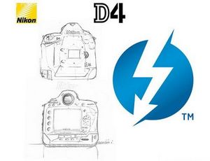 Nikon采用雷電接口單反D4系列