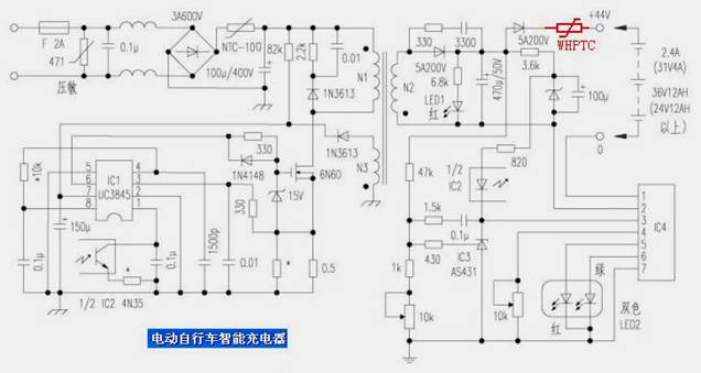WHPTC在電動車充電器中的應(yīng)用