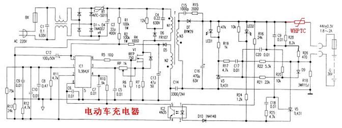 WHPTC在電動車充電器中的應(yīng)用