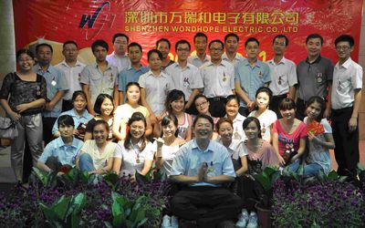 獲獎員工合影